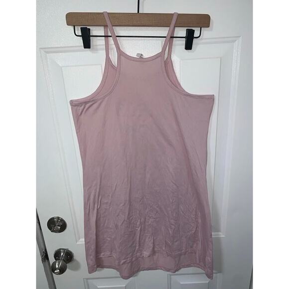 Girls Support Girls Pink Sleeveless Tank Dress Medium - Picture 2 of 3